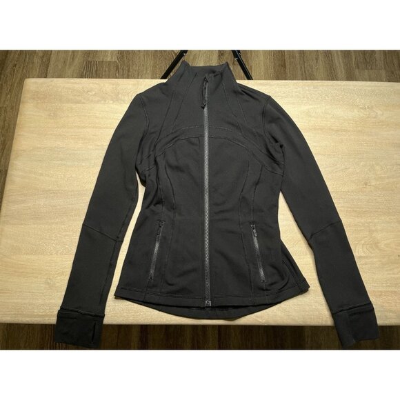 Lululemon Define Jacket Luon Black Size 6 - Picture 3 of 5